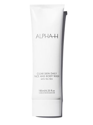 Alpha-H Clear Skin Daily face and body wash - White