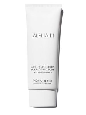 Alpha-H Micro Super Scrub for Face and Body - White