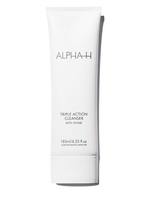 Alpha-H Triple Action cleanser - White