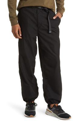 Alpha Industries Belted Joggers in Black