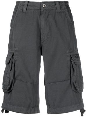 Alpha Industries cargo-style cotton shorts - Grey