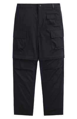 Alpha Industries Convertible Cargo Pants in Black