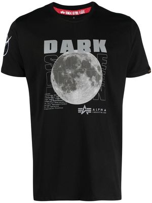 Alpha Industries graphic-print T-shirt - Black