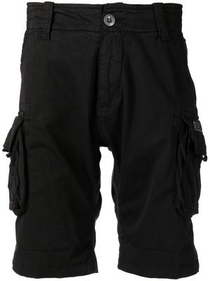 Alpha Industries knee-length cargo shorts - Black