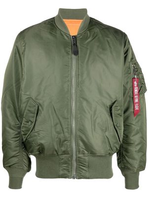 Alpha Industries MA-1 reversible bomber jacket - Green