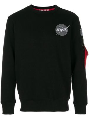 Alpha Industries NASA sweatshirt - Black