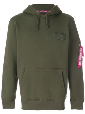 Alpha Industries pocket detail hoodie - Green