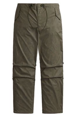 Alpha Industries Ripstop Parachute Pants in Og Green