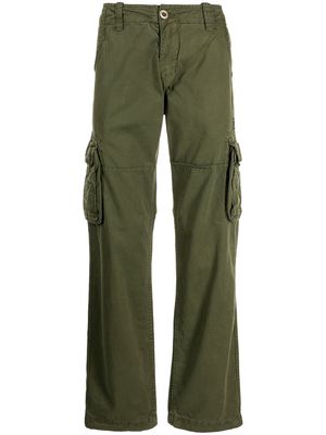 Alpha Industries straight-leg cargo trousers - Green