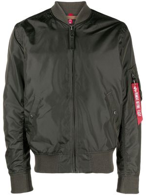 Alpha Industries zip-sleeve bomber jacket - Grey