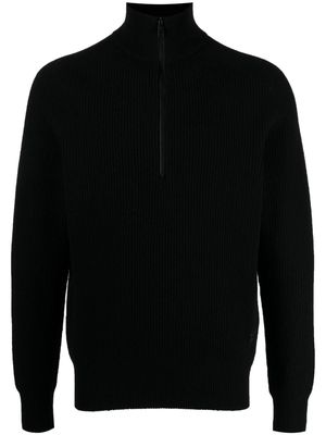 Alpha Tauri Fenla ribbed-knit jumper - Black