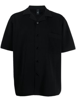 Alpha Tauri patch-pocket button-up shirt - Black
