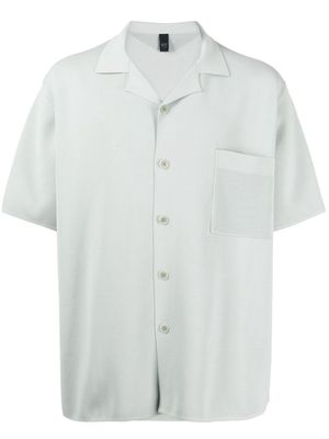 Alpha Tauri patch-pocket button-up shirt - Green
