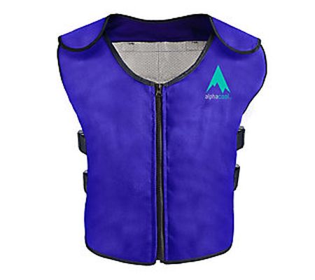AlphaCool Arctic Cooling Ice Vest w/ Self-Fill Reusable Ice Pk