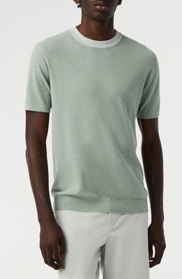 AlphaTauri Fecas V2.Y8.01 Cashmere Blend T-Shirt in Dusty Mint 