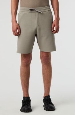 AlphaTauri Posos Knit Drawstring Performance Shorts in Mud