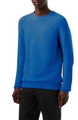 AlphaTauri Seamless 3D Performance Knit Sweater in Blue 