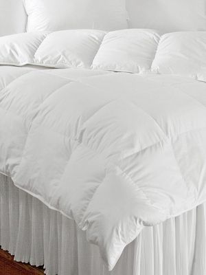 Alpine Loft Year Round Cotton Micro Denier Fiber Comforter - White - Size King - White - Size King