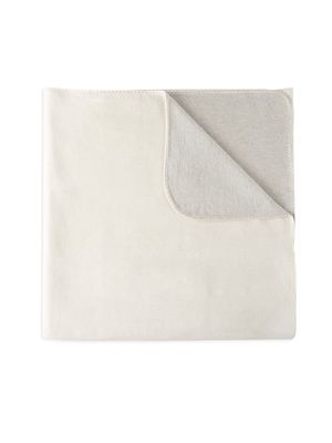 Alta Reversible Cotton Blanket - Pearl - Size King - Pearl - Size King