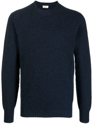 Altea crew neck cashmere-blend jumper - Blue