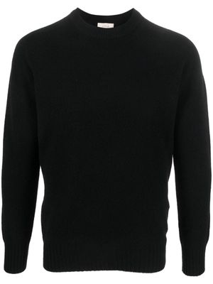 Altea crew-neck wool-blend jumper - Black