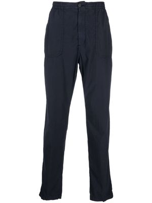 Altea elasticated linen trousers - Blue