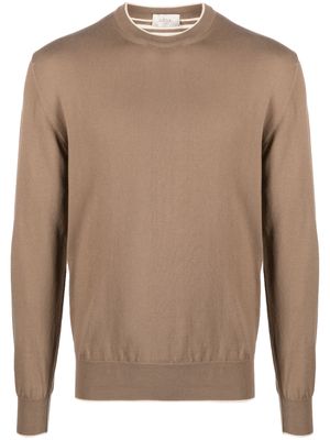 Altea fine-knit cotton sweatshirt - Neutrals