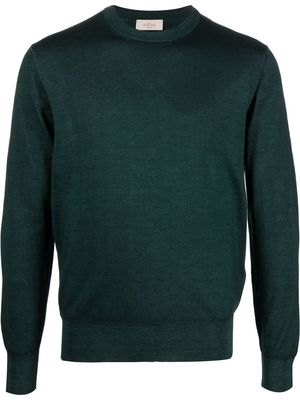Altea fine-knit virgin wool jumper - Green