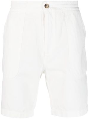 Altea plain bermuda shorts - White