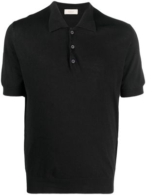 Altea plain polo shirt - Black