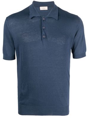 Altea plain polo shirt - Blue