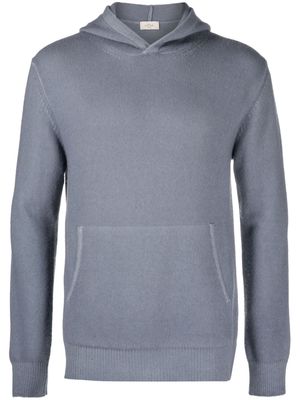 Altea ribbed-knit virgin-wool hoodie - Grey