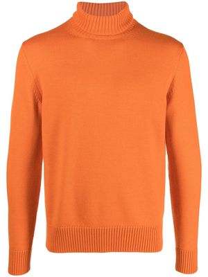 Altea roll-neck virgin wool jumper - Orange