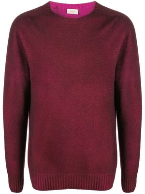 Altea round-neck wool-cashmere jumper - Red