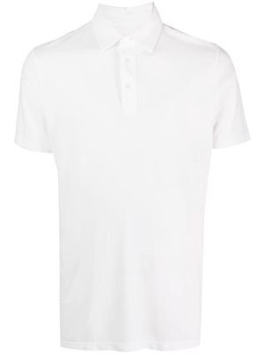 Altea short-sleeved cotton polo shirt - White