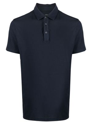 Altea shortsleeved cotton polo shirt - Blue