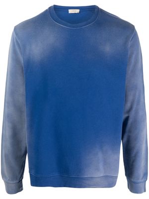Altea stonewashed-effect cotton sweatshirt - Blue