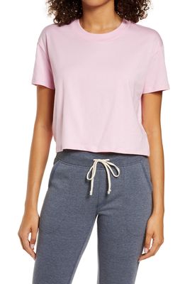 Alternative Headliner Crop T-Shirt in Highlighter Pink