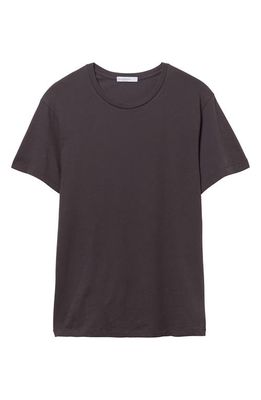 Alternative Solid Crewneck T-Shirt in Earth Coal