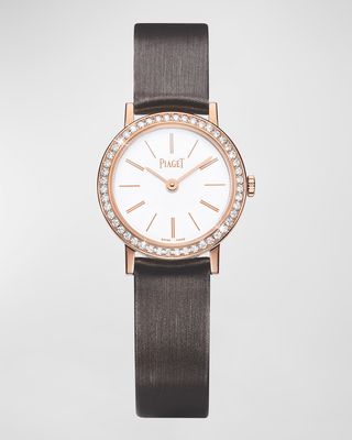 Altiplano 24mm 18K Rose Gold Diamond Bezel Watch