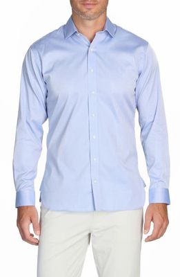Alton Lane Mason Everyday Cotton Button-Up Shirt in Blue Oxford