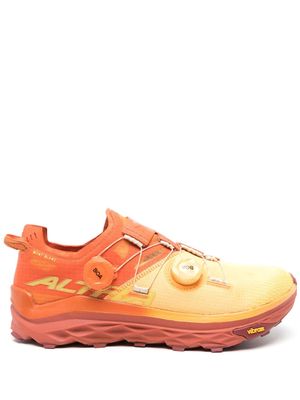 ALTRA Mont Blanc logo-print sneakers - Orange