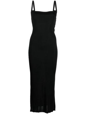altu square tank dress - Black
