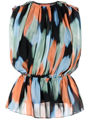 ALTUZARRA Baldur abstract-print blouse - Multicolour