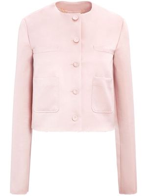Altuzarra Bernadette cropped jacket - Pink