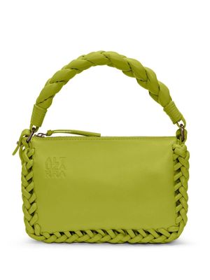 Altuzarra braided small leather bag - Green