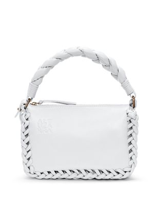 Altuzarra braided small leather bag - White