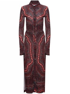 Altuzarra Claudia printed shirt dress - Red