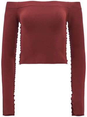 Altuzarra Esi knitted jumper - Red