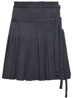 Altuzarra high-waist pleated skirt - Grey